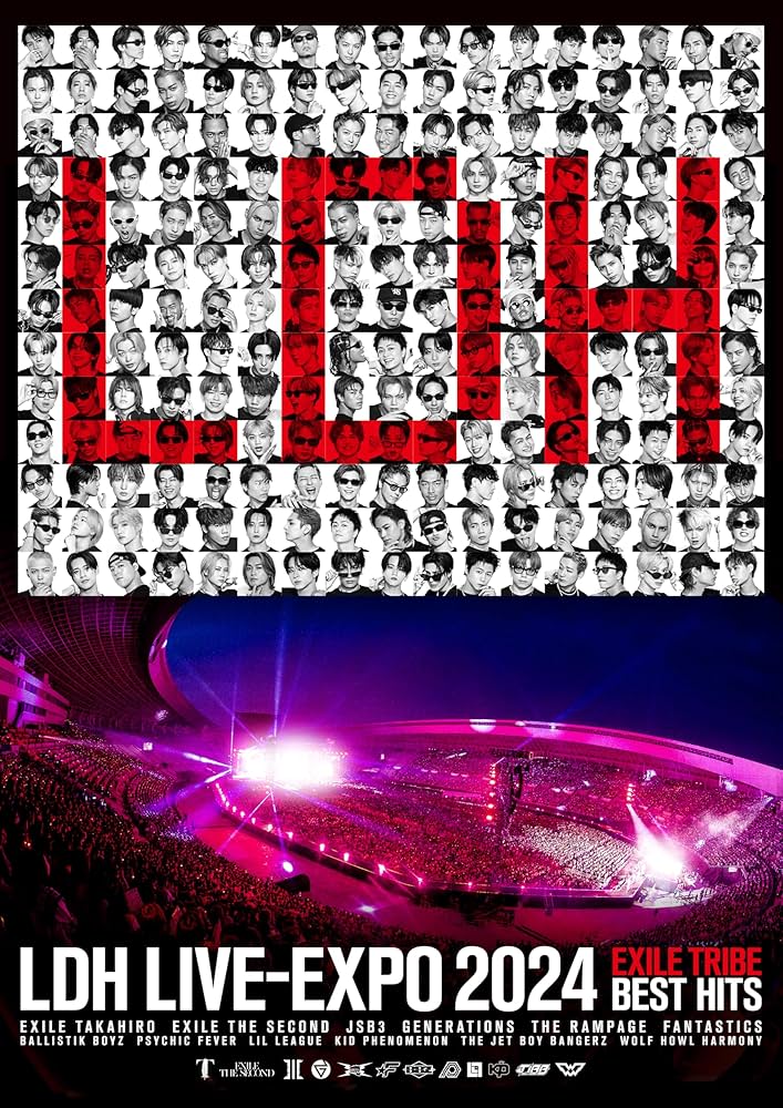 Amazon.co.jp: LDH LIVE-EXPO 2024 -EXILE TRIBE BEST HITS-(DVD2枚組