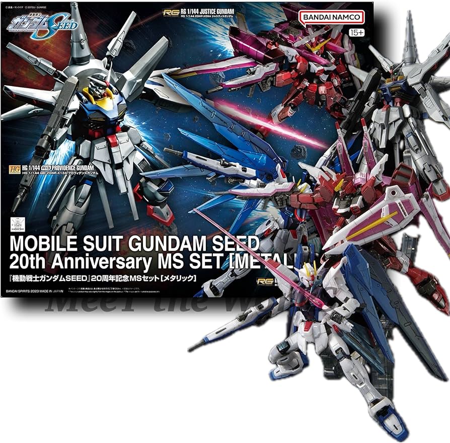 Amazon.co.jp: 【HG/RG】『機動戦士 SEED』 20周年記念 MSセット