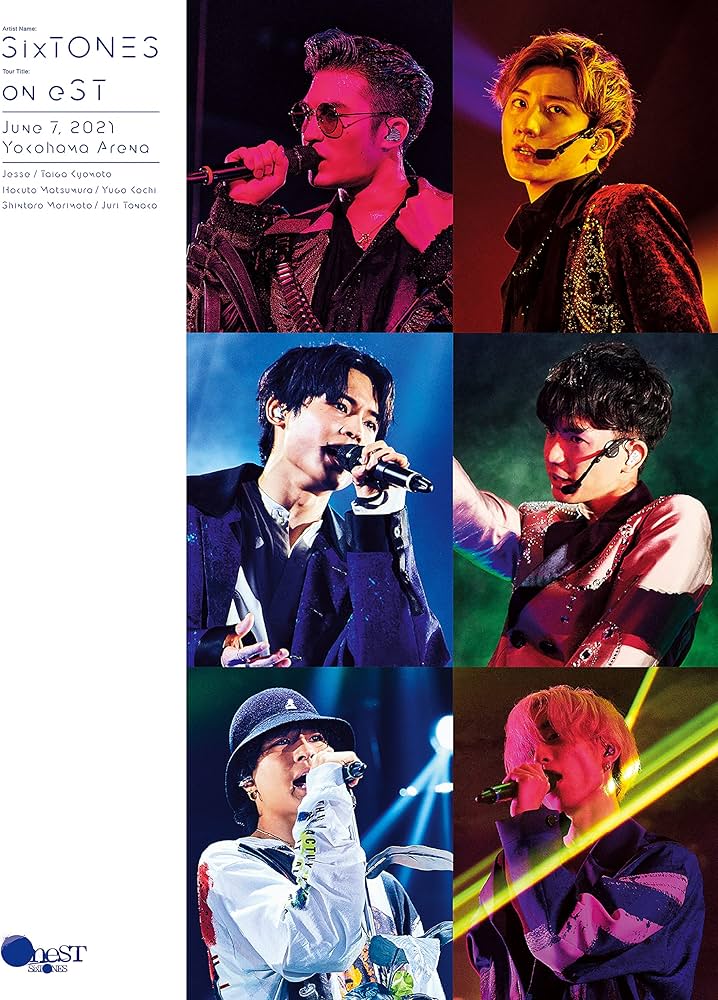 Amazon.co.jp: on eST (Blu-ray初回盤) : SixTONES: DVD