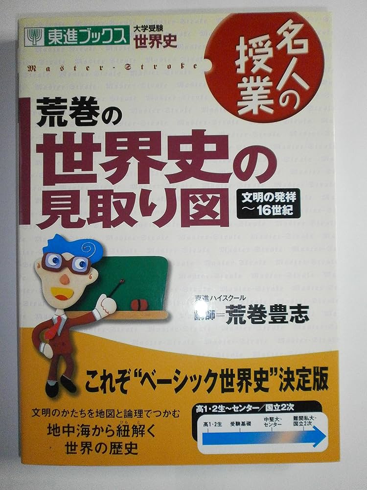 東進】『入試対策：センター試験対策世界史 荒巻豊志先生 第1講授業