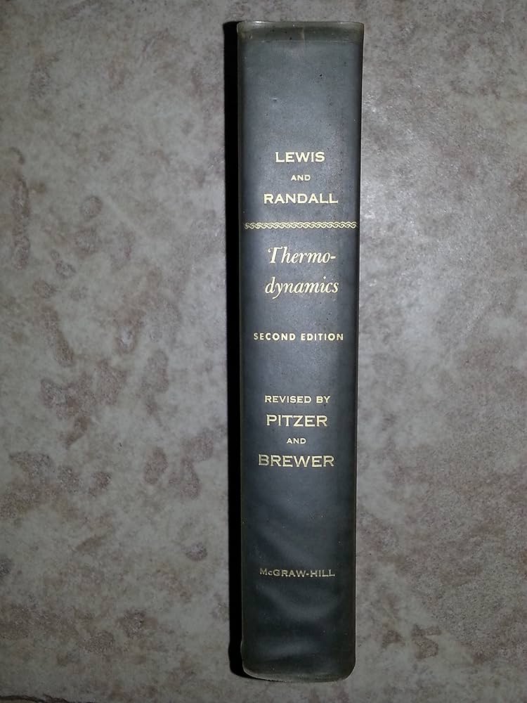 THERMODYNAMICS LEWIS AND RANDALL 中古本 Thermodynamics (Dover