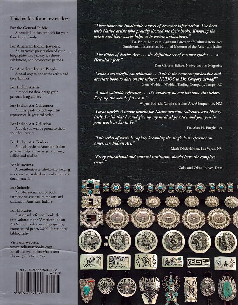 Amazon | American Indian Jewelry I: 1200 Artist Biographies