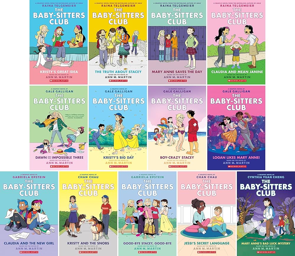 The Baby-Sitters Club Series Graphic Novels, Books 1-13 Set