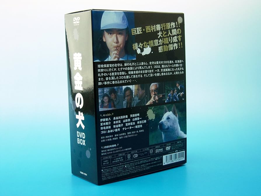 Amazon.co.jp: 黄金の犬 DVD－BOX(4枚組） [DVD] : 伊藤敏八