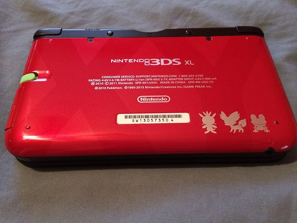 Amazon.com: Nintendo Pokémon X & Y Limited Edition 3 DS XL (Red