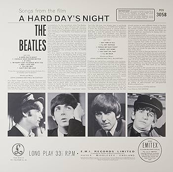 The Beatles - A Hard Day's Night[LP] - Amazon.com Music