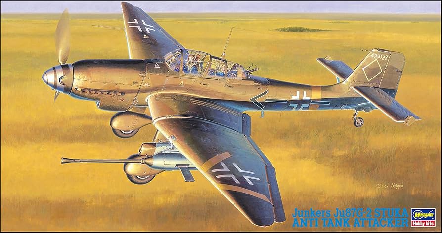 Amazon | ハセガワ 1/48 ドイツ空軍 ユンカース Ju87G-2 スツーカ