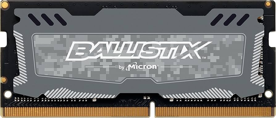 Ballistix Crucial Sport LT 2666 MHz DDR4 DRAM Laptop Gaming Memory