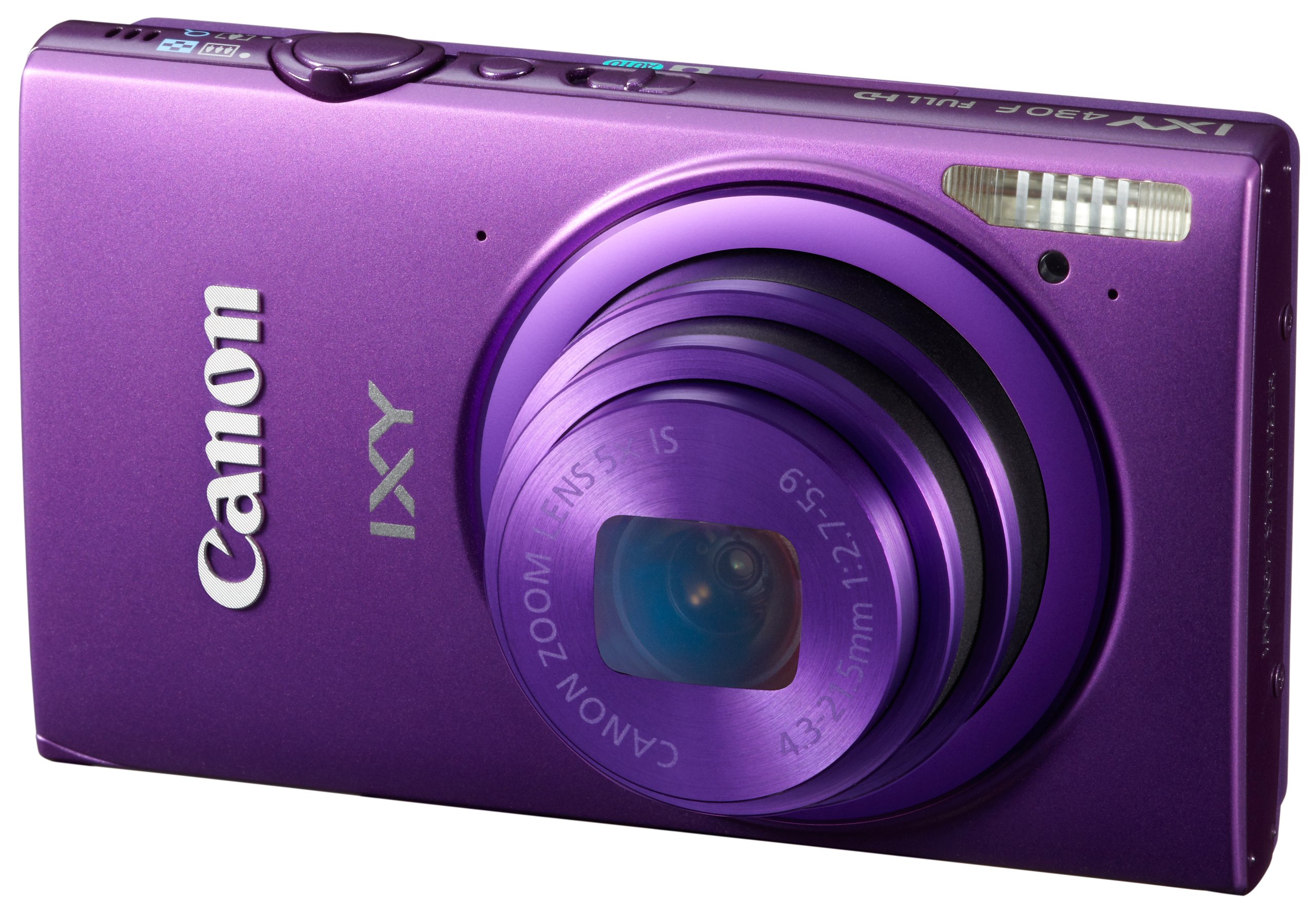 Amazon | Canon デジタルカメラ IXY 430F パープル 1600万画素 光学5倍