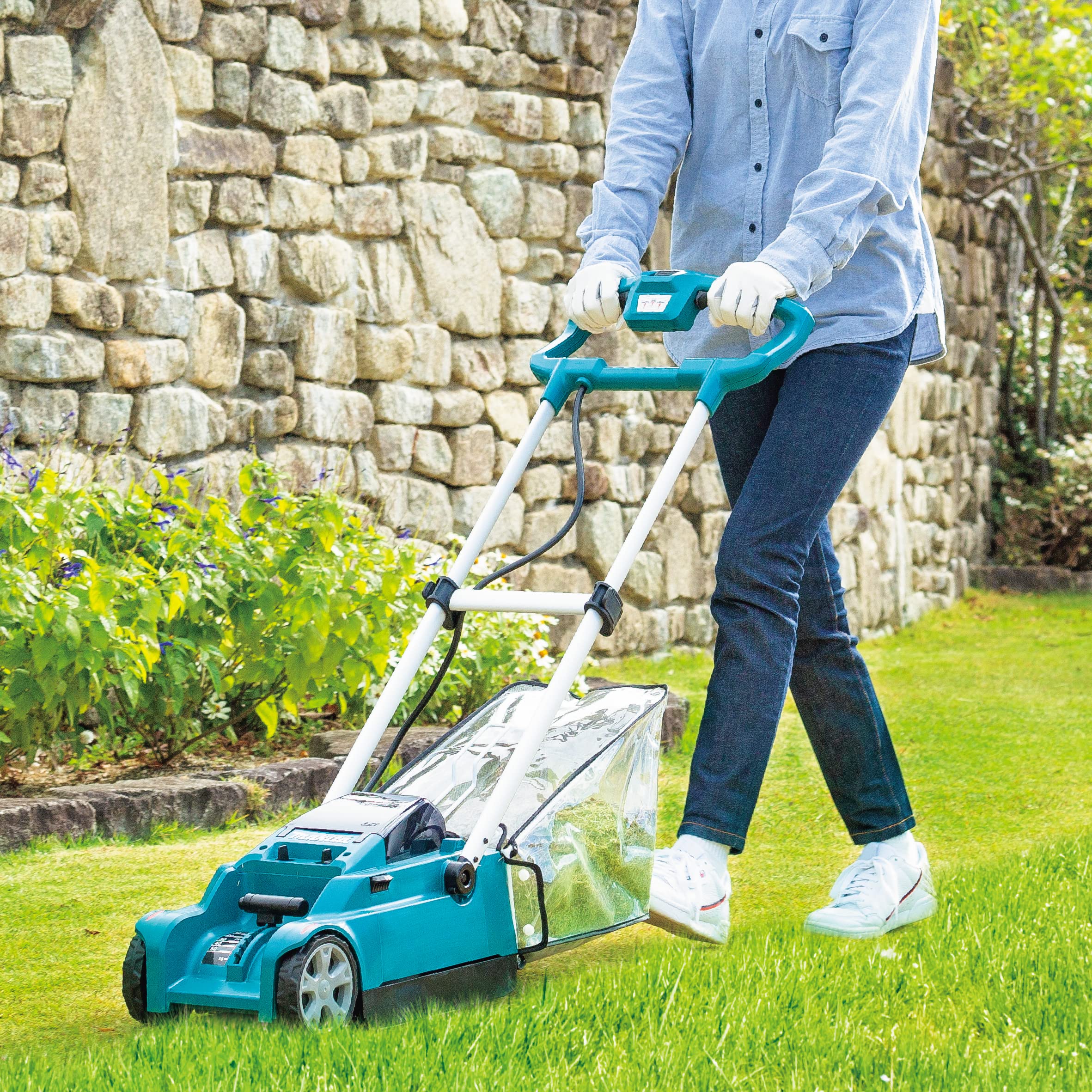 Amazon | マキタ(Makita) 230ミリ充電式芝刈機 18V バッテリ、充電器