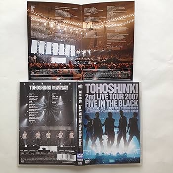 Amazon.co.jp: 2nd LIVE TOUR 2007 ~Five in the Black~〈通常盤