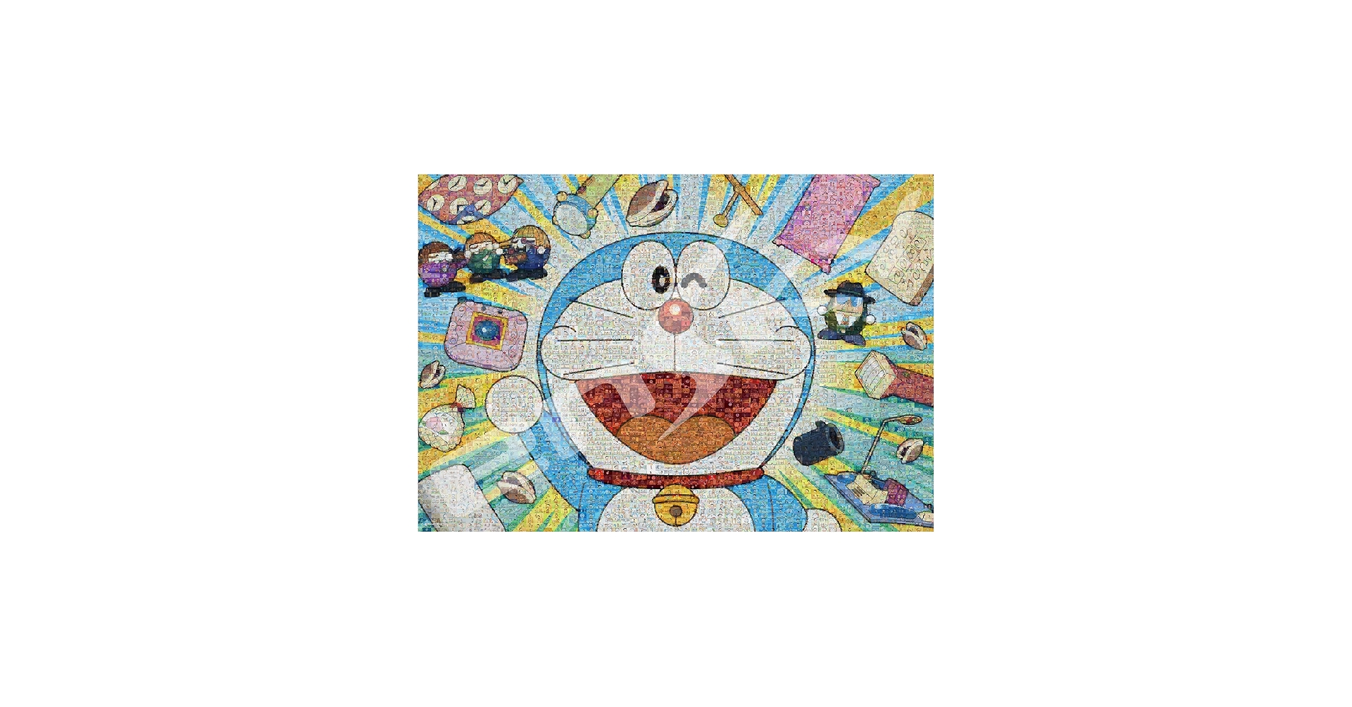 Amazon.com: 1000T Piece Jigsaw Puzzle Doraemon Doraemon Mosaic Art
