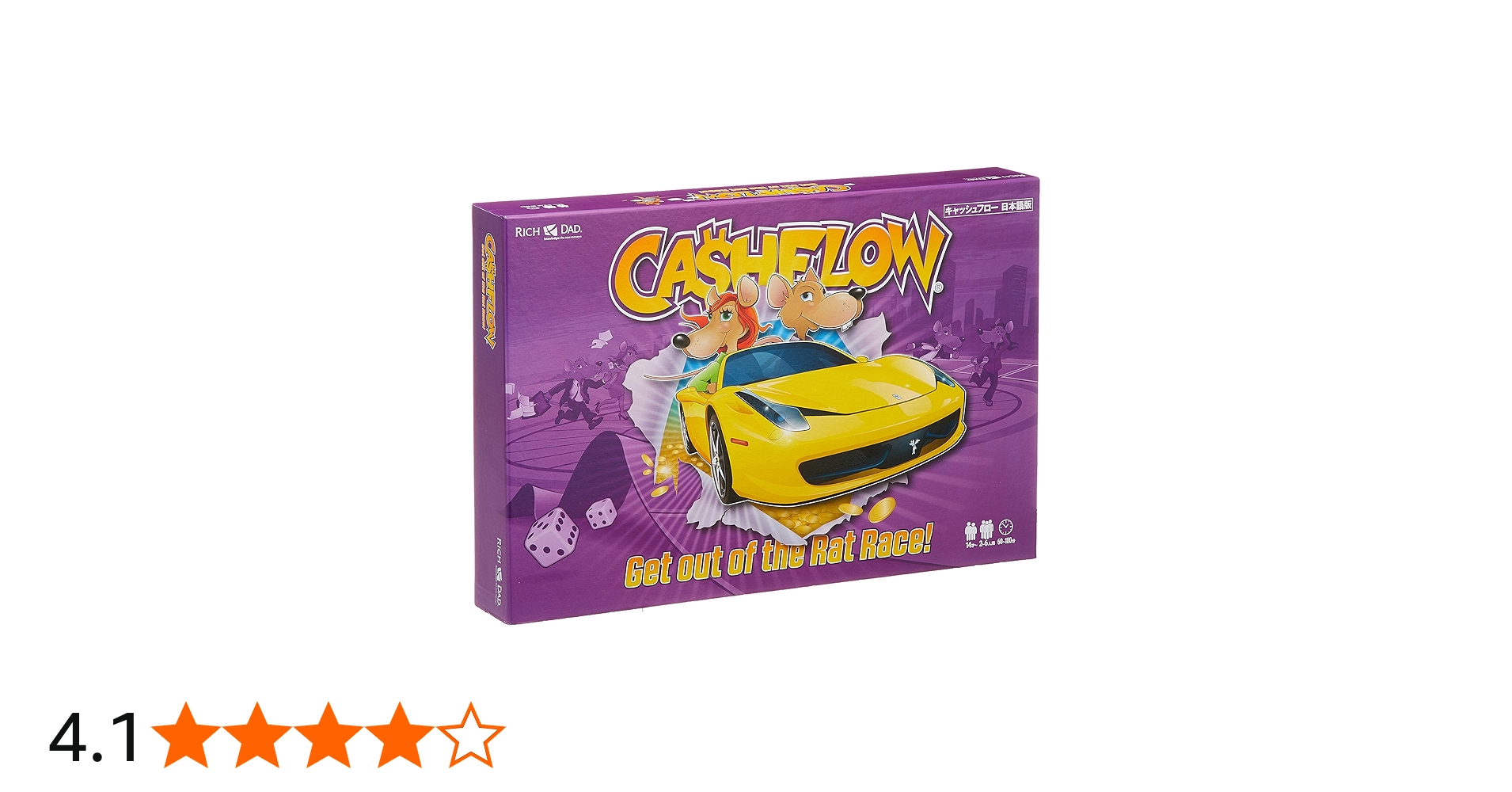 新品【未開封】ボードゲーム キャッシュフロー 日本語版 CASHFLOW GAME