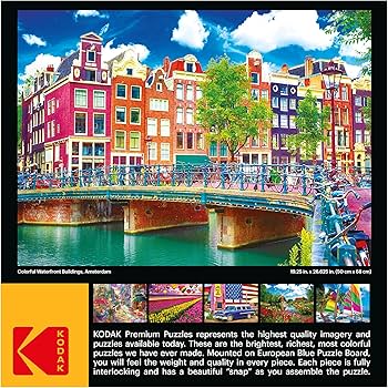 Amazon.com: RoseArt - Kodak Premium - Colorful Waterfront