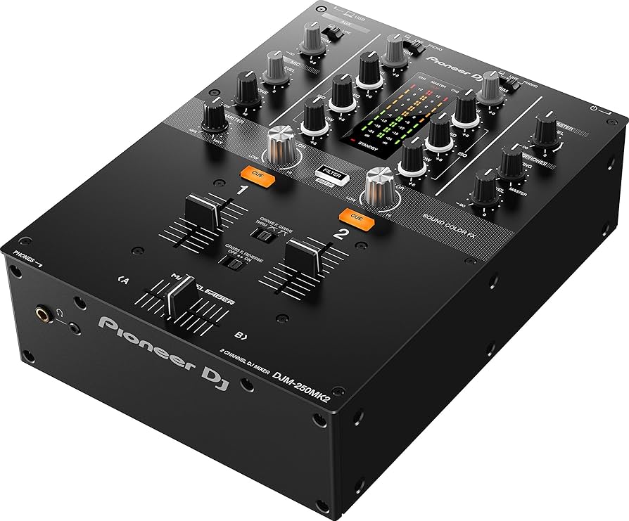 Amazon | Pioneer DJ DJM-250MK2 2チャンネルエフェクトミキサー | DJ