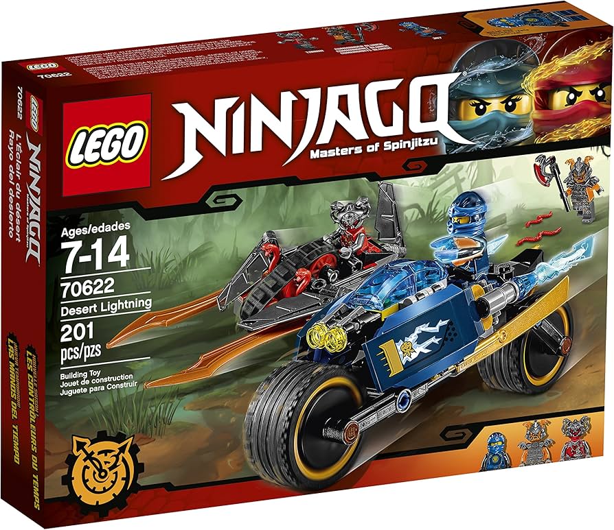 Amazon.com: LEGO Ninjago Desert Lightning 70622 : Toys & Games