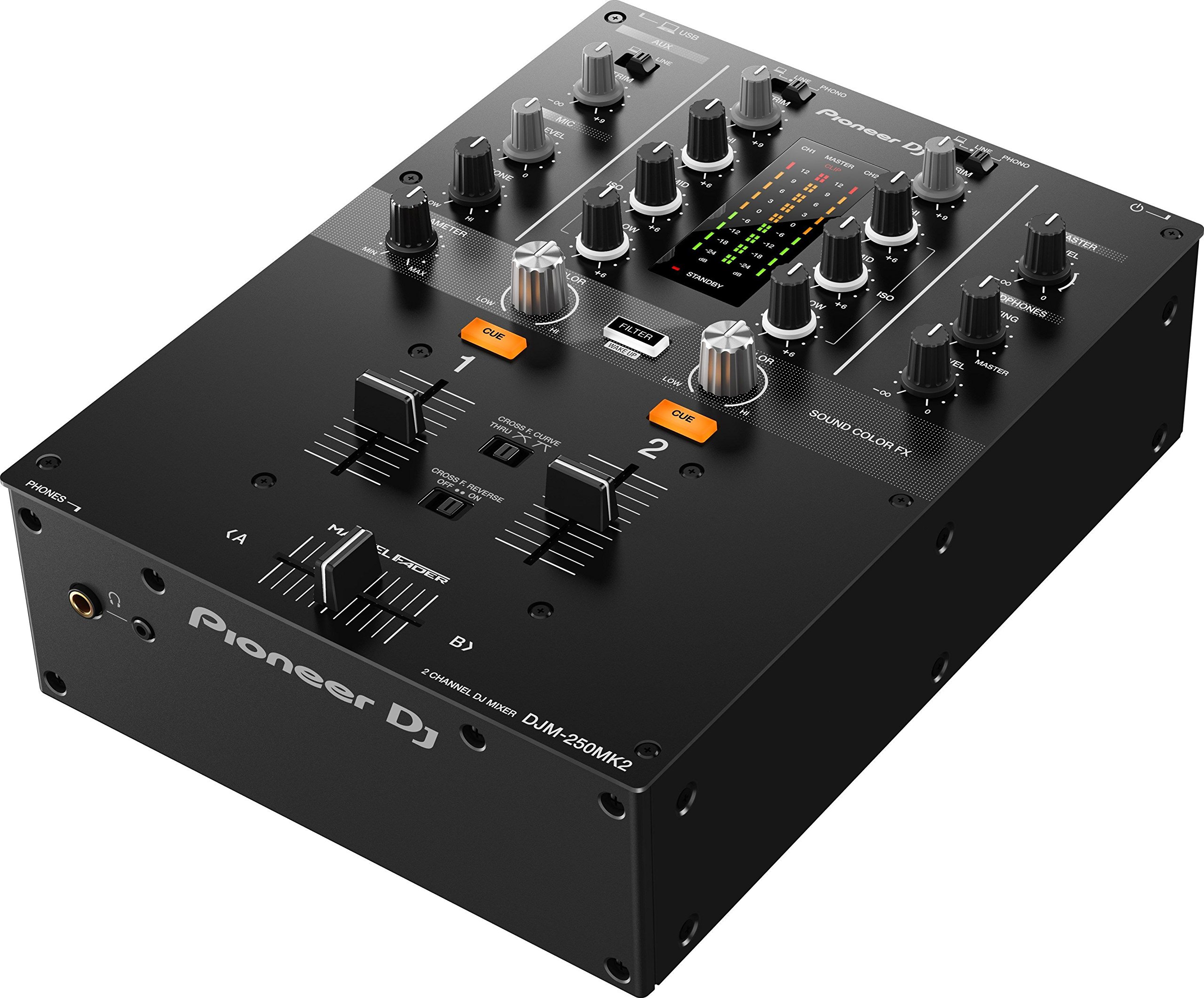 Amazon | Pioneer DJ DJM-250MK2 2チャンネルエフェクトミキサー | DJ