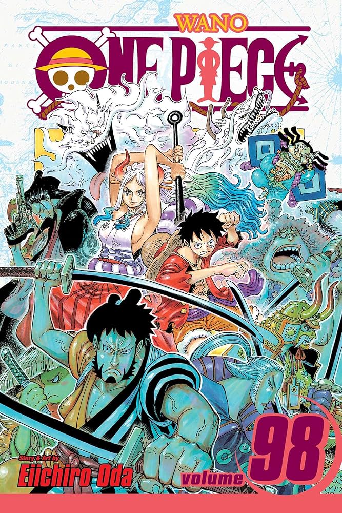 Amazon.com: One Piece, Vol. 98: 9781974725199: Oda, Eiichiro: Books