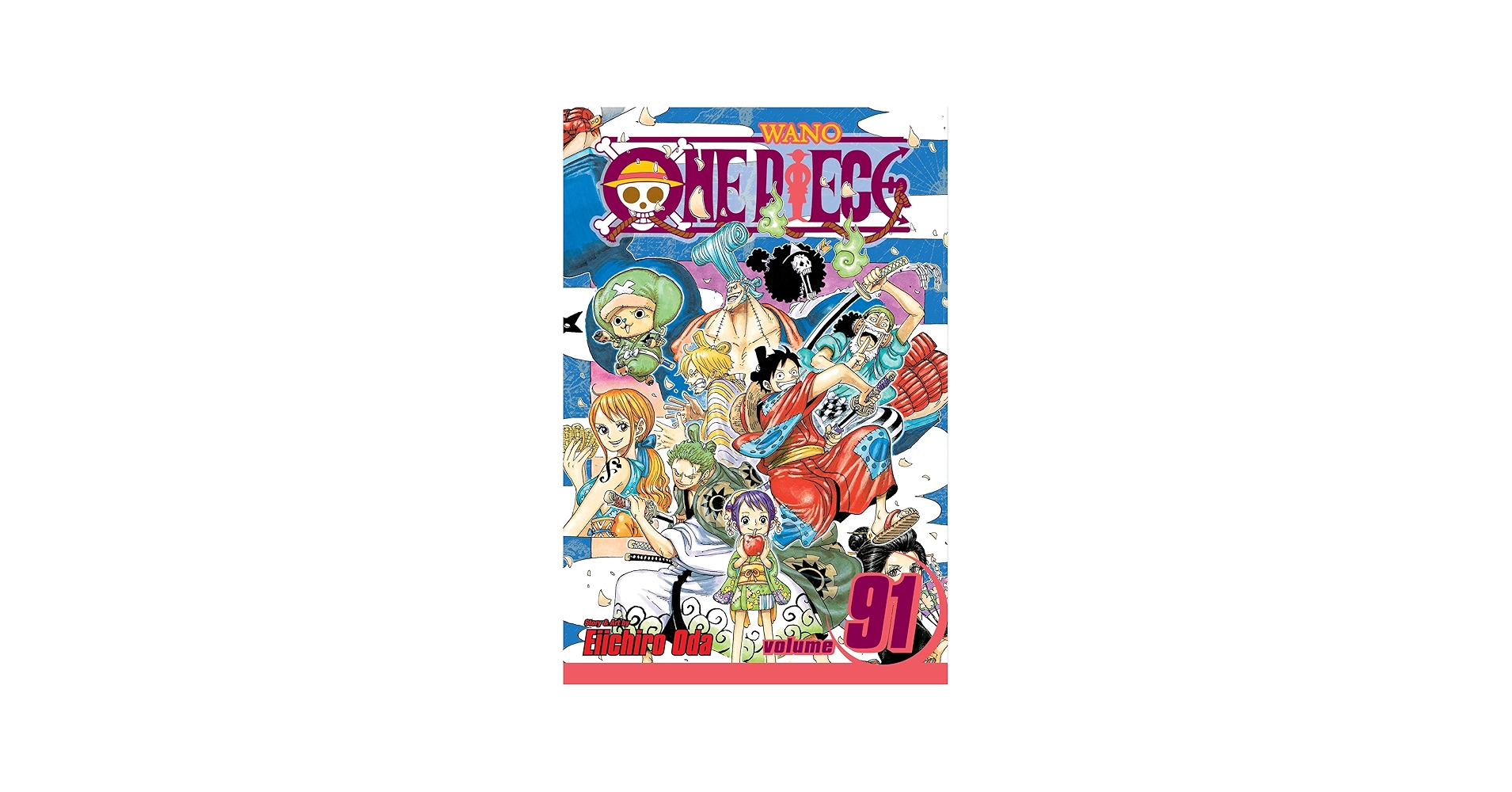 Amazon.com: One Piece, Vol. 91: 9781974707010: Oda, Eiichiro: Books