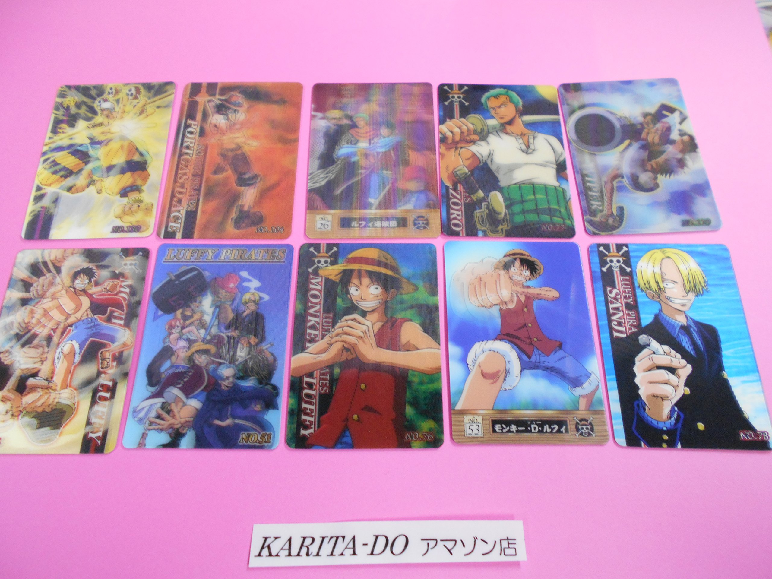 Amazon.co.jp: ワンピース ONE PIECE 3Dカードコレクション : おもちゃ