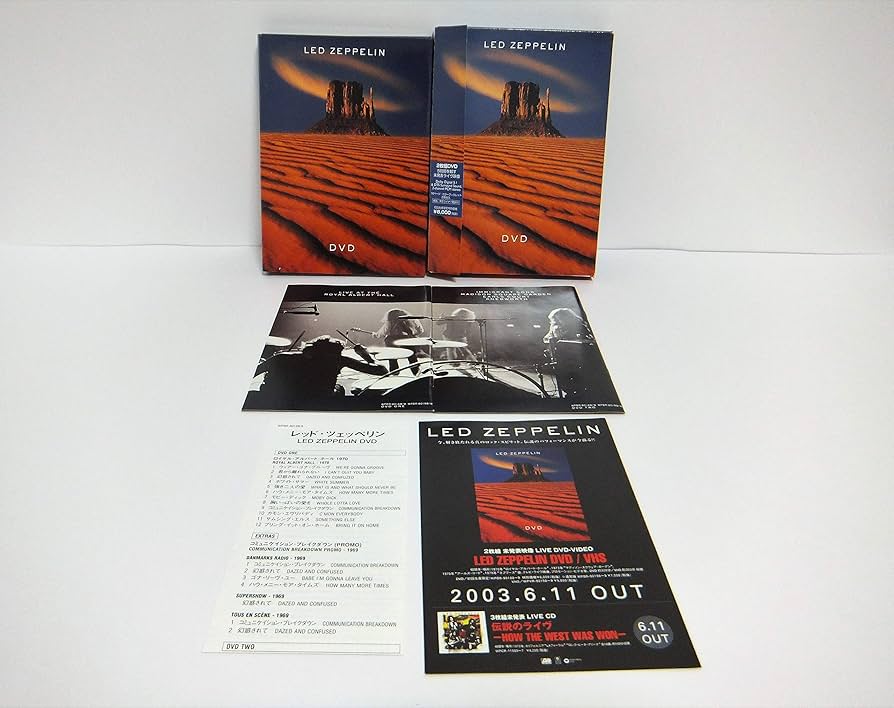 Amazon.co.jp: レッド・ツェッペリン DVD 初回限定生産 : レッド