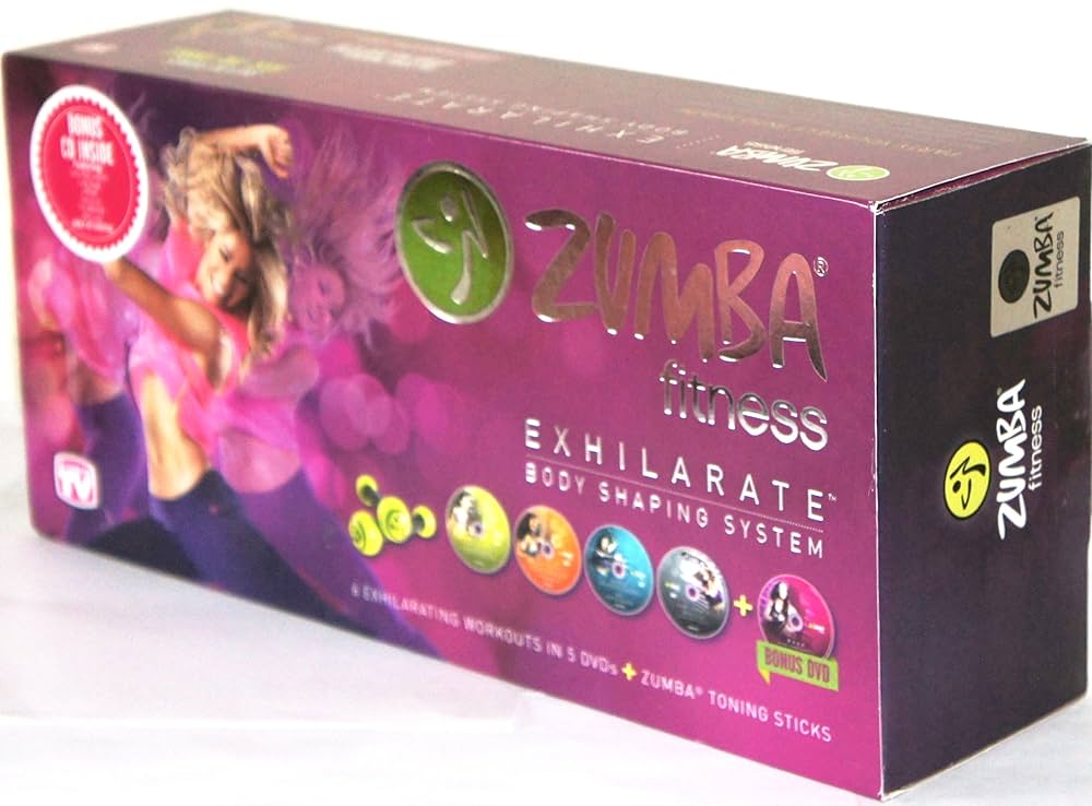 Amazon.com: ZUMBA fitness EXHILARATE BODY SHAPING SYSTEM with