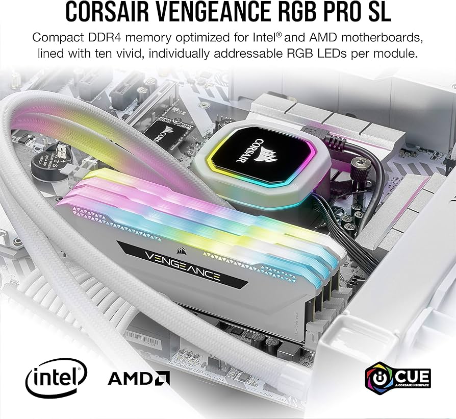 Corsair Vengeance RGB Pro SL 16GB (2x8GB) DDR4 3200 (PC4-25600