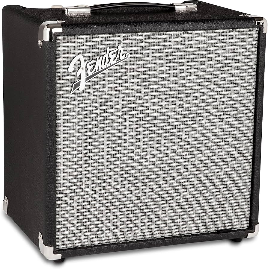 Amazon.com: Fender Rumble 25 V3 Bass Amplifier, Bass Combo Amp, 25