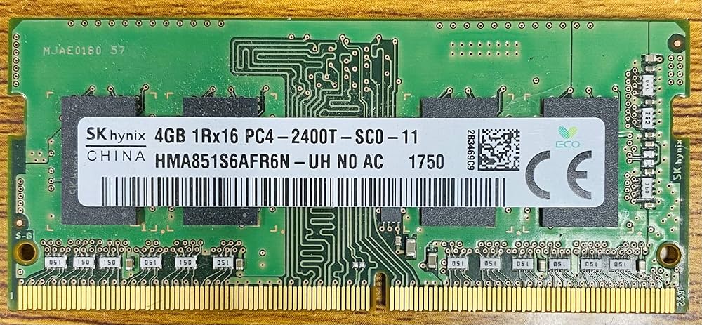 Amazon.co.jp: SK hynix 8GB Kit (2x4GB) PC4-2400T - UH Non-ECC