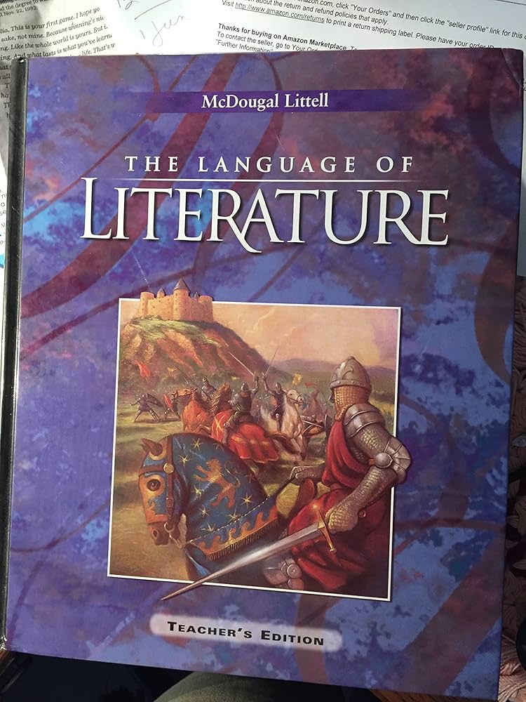 The Language of Literature, Level 10 (Teacher's Edition): Arthur N