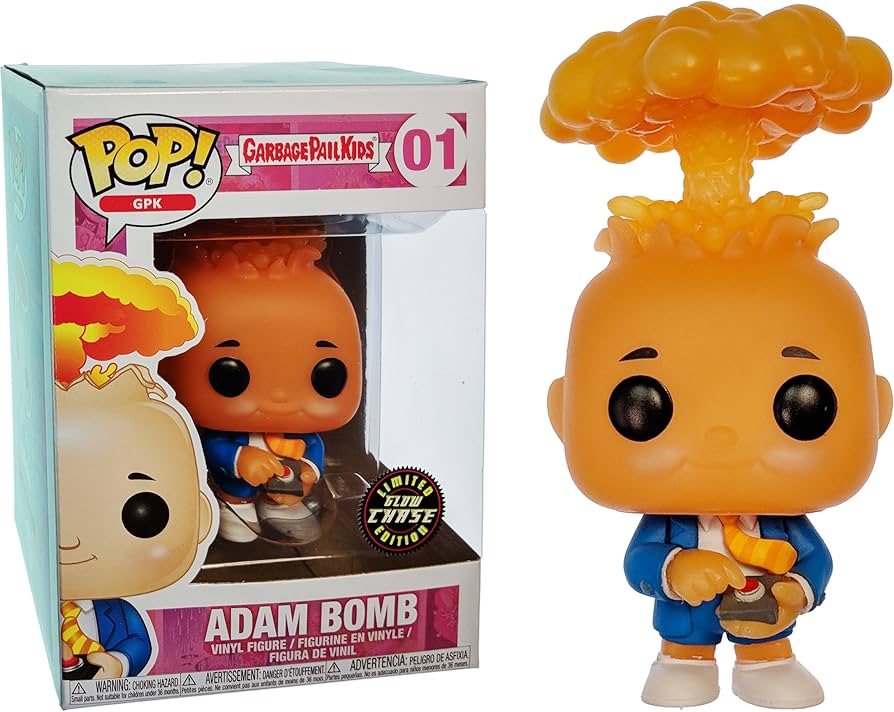 Amazon.com: Funko Adam Bomb (Chase Edition): Garbage Pail Kids x