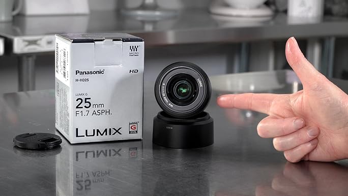 Amazon.com : Panasonic LUMIX G Lens, 25mm, F1.7 ASPH, Mirrorless