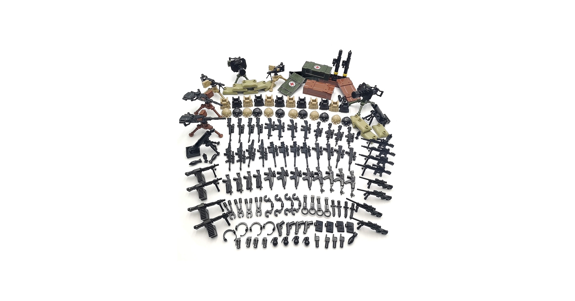 Amazon.com: ZHX Weapon Pack Military Weapon Accessories Army Guns