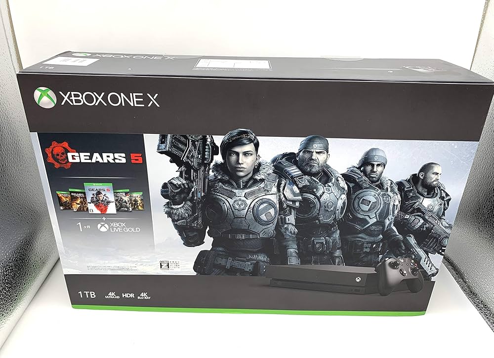 Amazon.co.jp: Xbox One X (Gears 5、Gears of War 1,2,3,4
