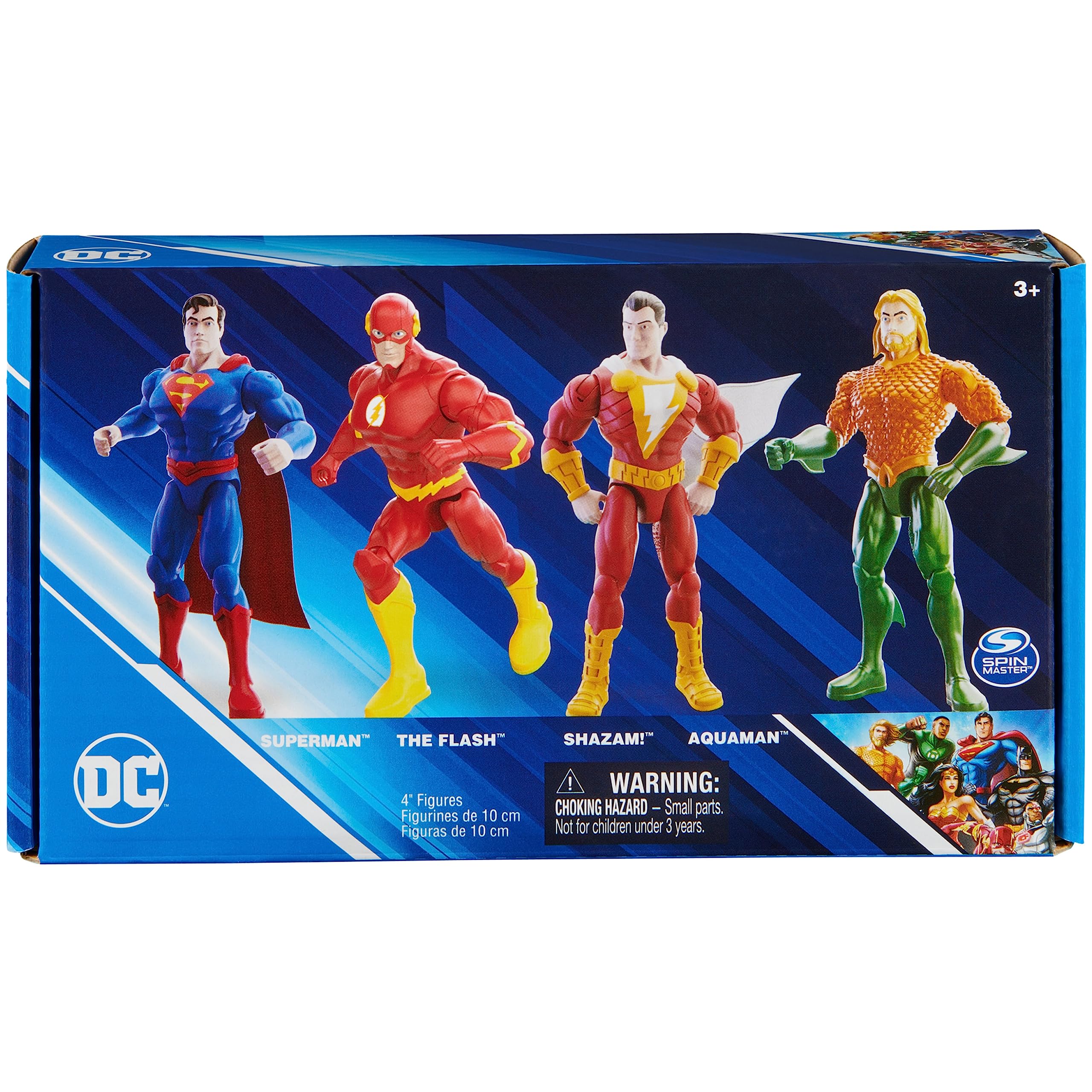 Amazon.co.jp: DCコミックス アクションフィギュア 4個パック スーパー