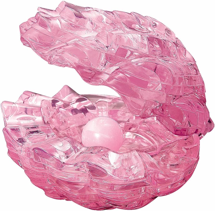 Amazon | クリスタルパズル 47ピース パールシェル ピンク 50139