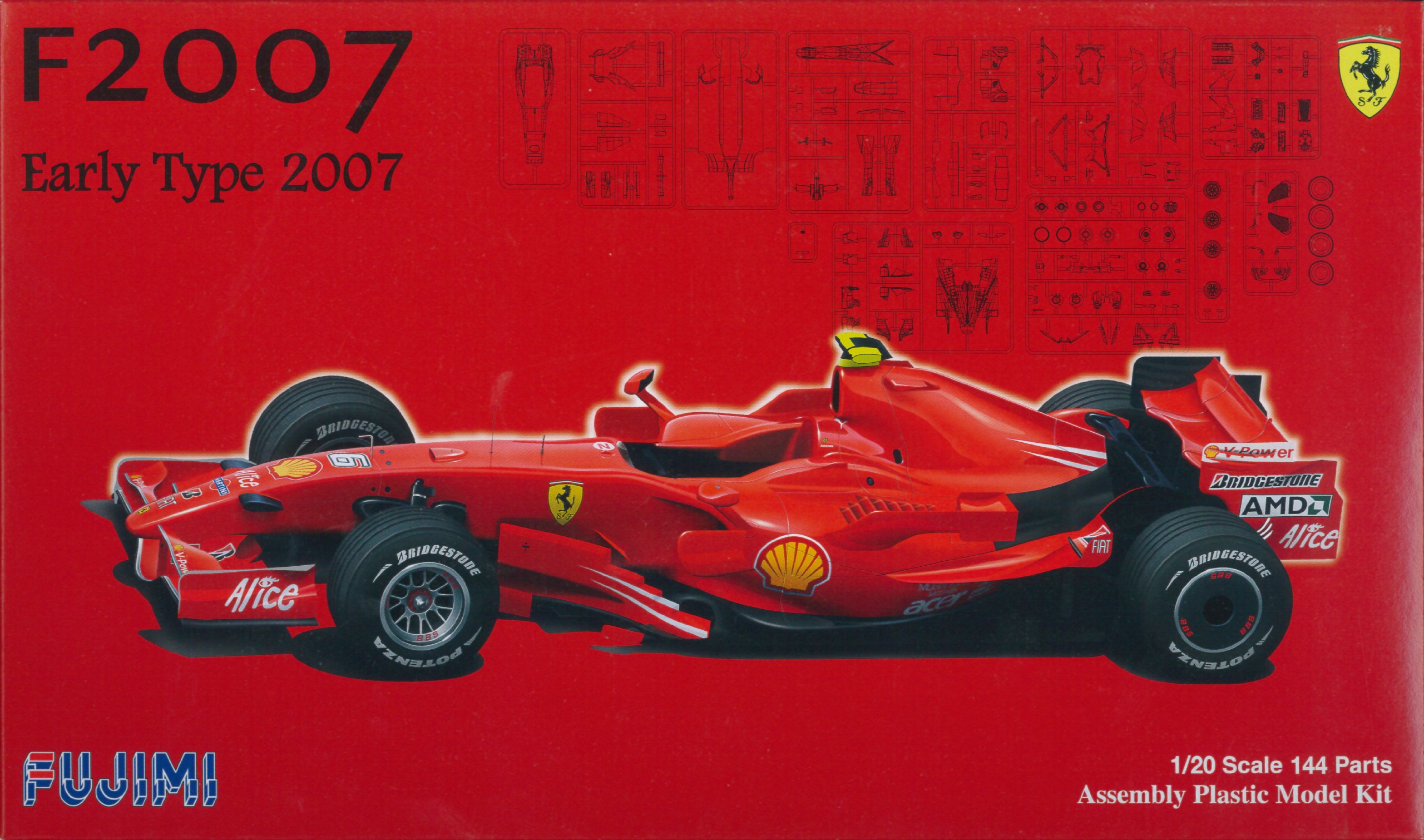 Amazon | フジミ模型 1/20 グランプリシリーズ No.42 フェラーリ F2007