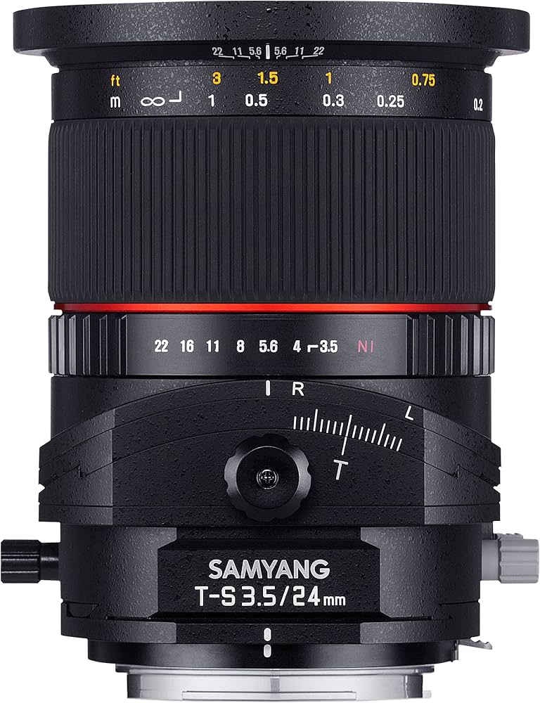 Amazon | SAMYANG 単焦点ティルトシフトレンズ T-S 24mm F3.5 キヤノン