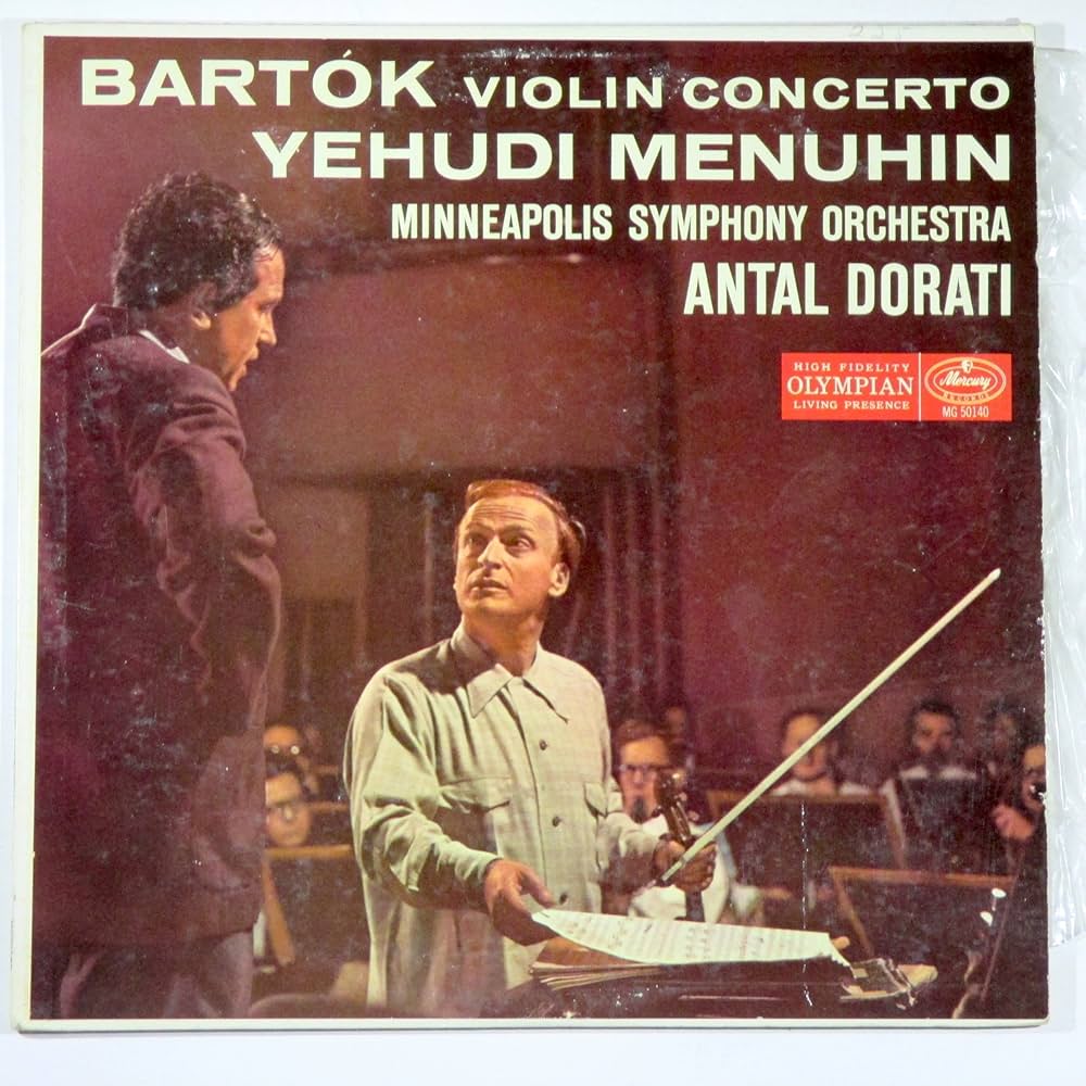 Yehudi Menuhin, Bartok, Minneapolis Symphony Orchestra, Antal