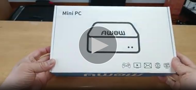 Amazon.co.jp: 【2025初登場】AWOWミニpc win11 Pro N100 16GB DDR4