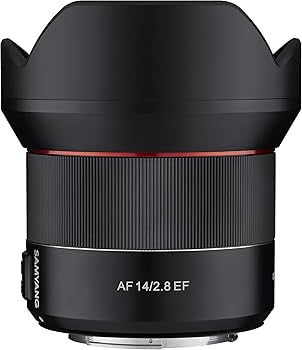 Amazon.co.jp: SAMYANG 単焦点広角レンズ AF 14mm F2.8 ソニー αE用