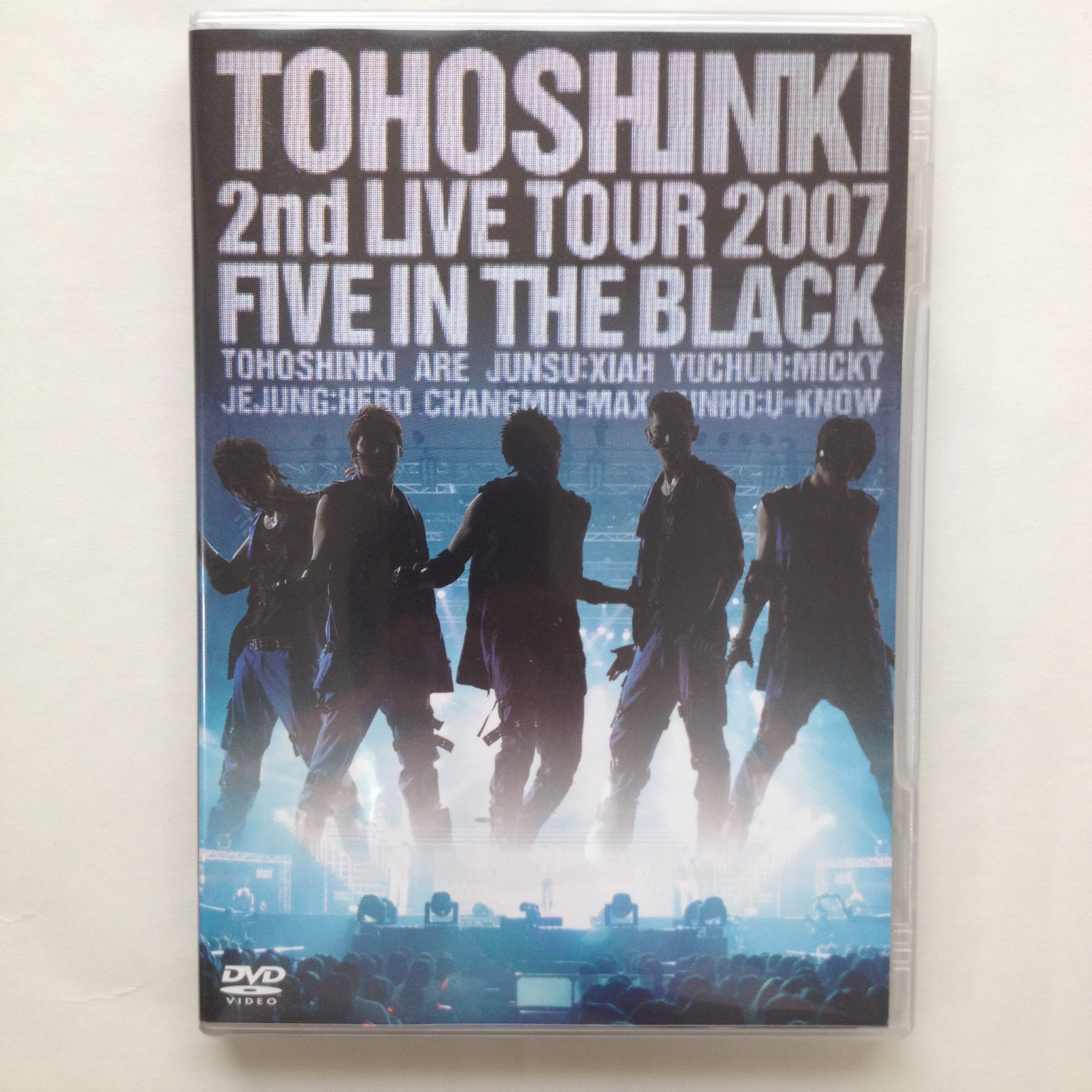 Amazon.co.jp: 2nd LIVE TOUR 2007 ~Five in the Black~〈通常盤