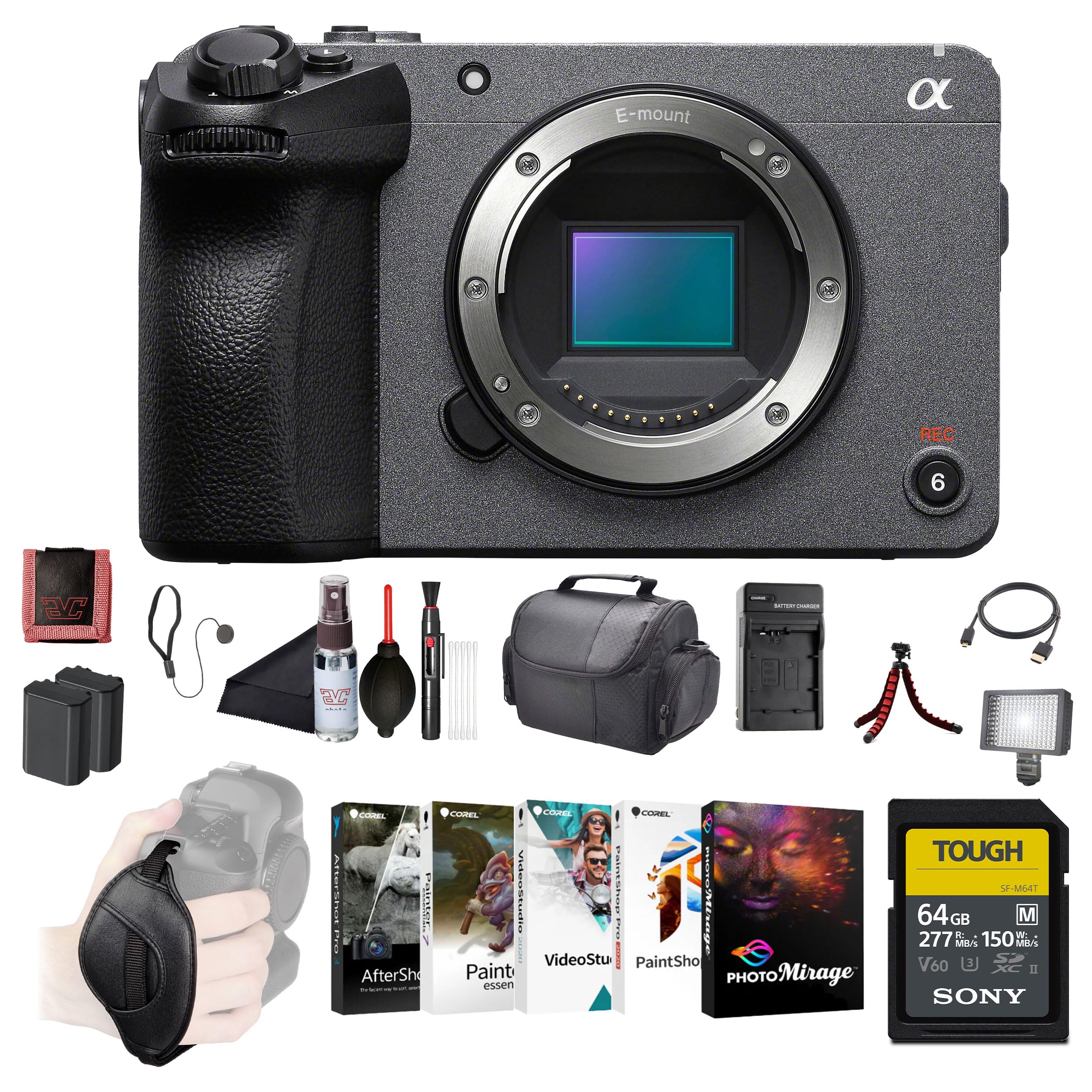 Amazon.com : Sony FX30 Cinema Line Camera Body (ILME-FX30B) – 26MP