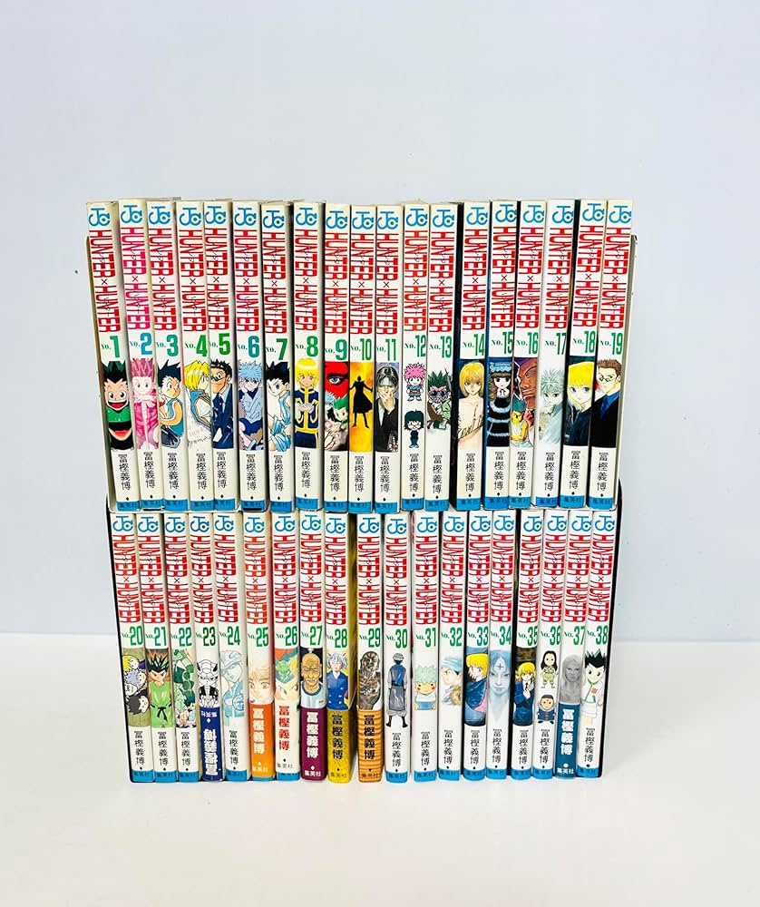 全巻初版】ハンターハンター 0~38巻 ☆ 全巻 帯付き・チラシ付き