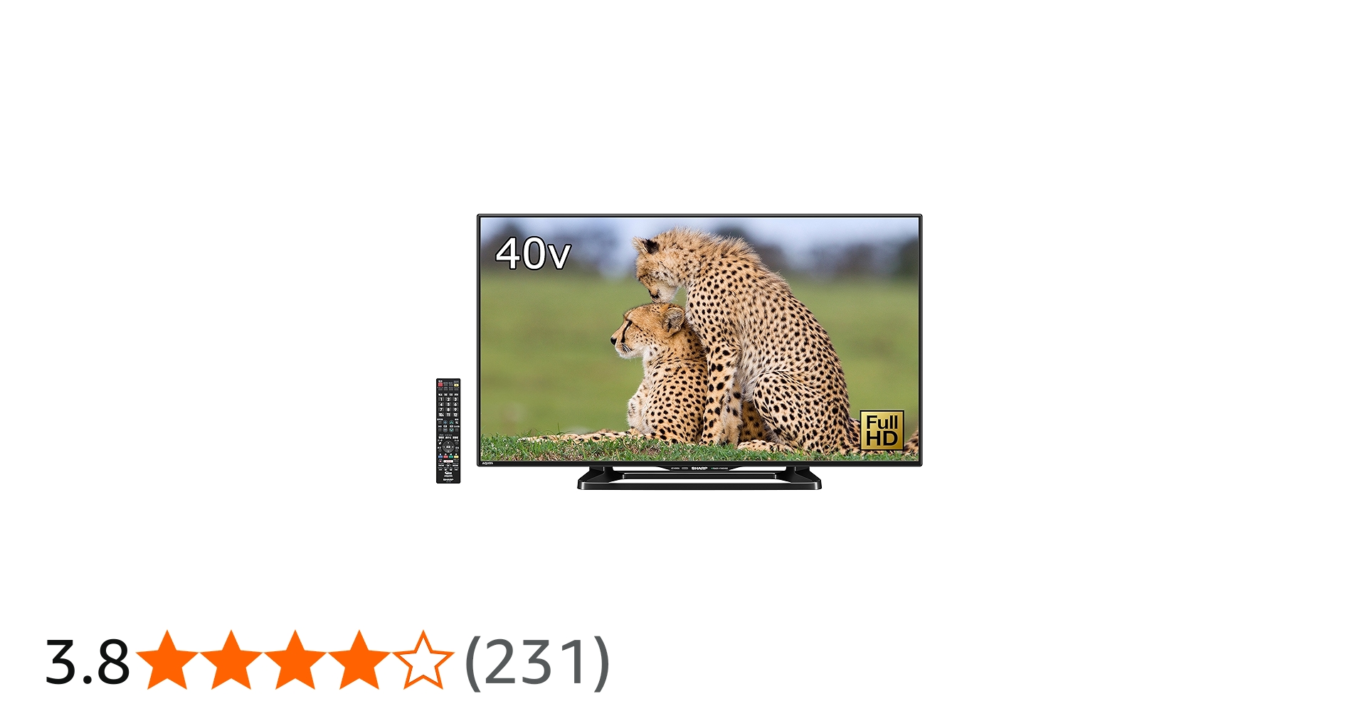 Amazon | シャープ フルハイビジョン液晶テレビ アクオス 40型ブラック