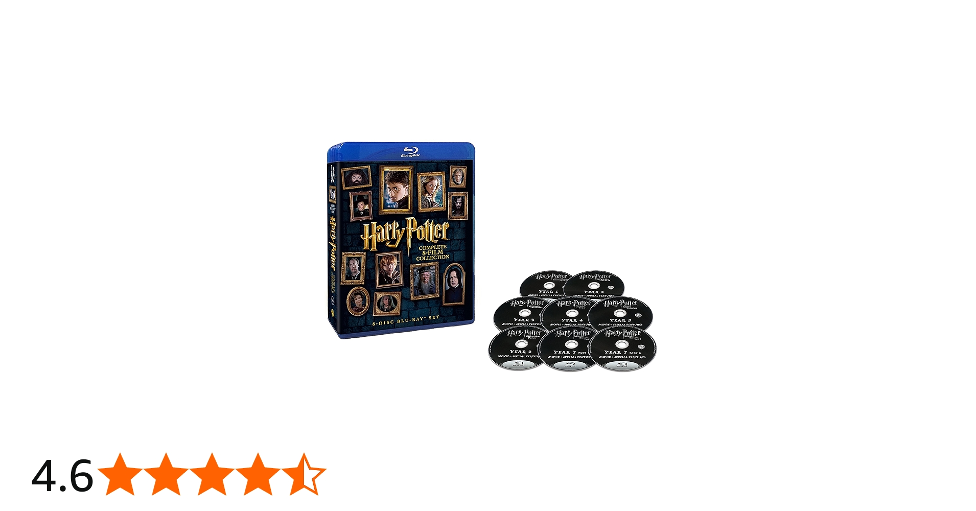 Amazon.co.jp: ハリー・ポッター 8-Film ブルーレイセット (8枚組