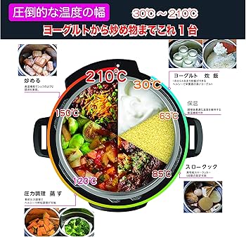 Amazon | 【国内正規輸入品】マルチ電気圧力鍋 Instant Pot