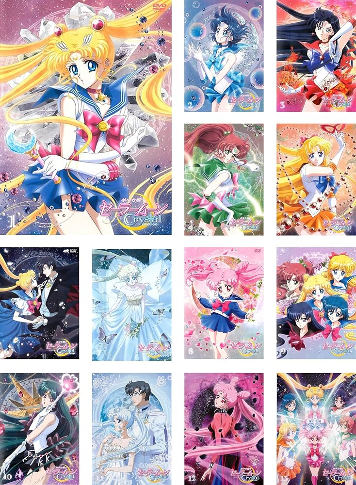 Amazon.co.jp: 美少女戦士セーラームーン Crystal [レンタル落ち] 全13