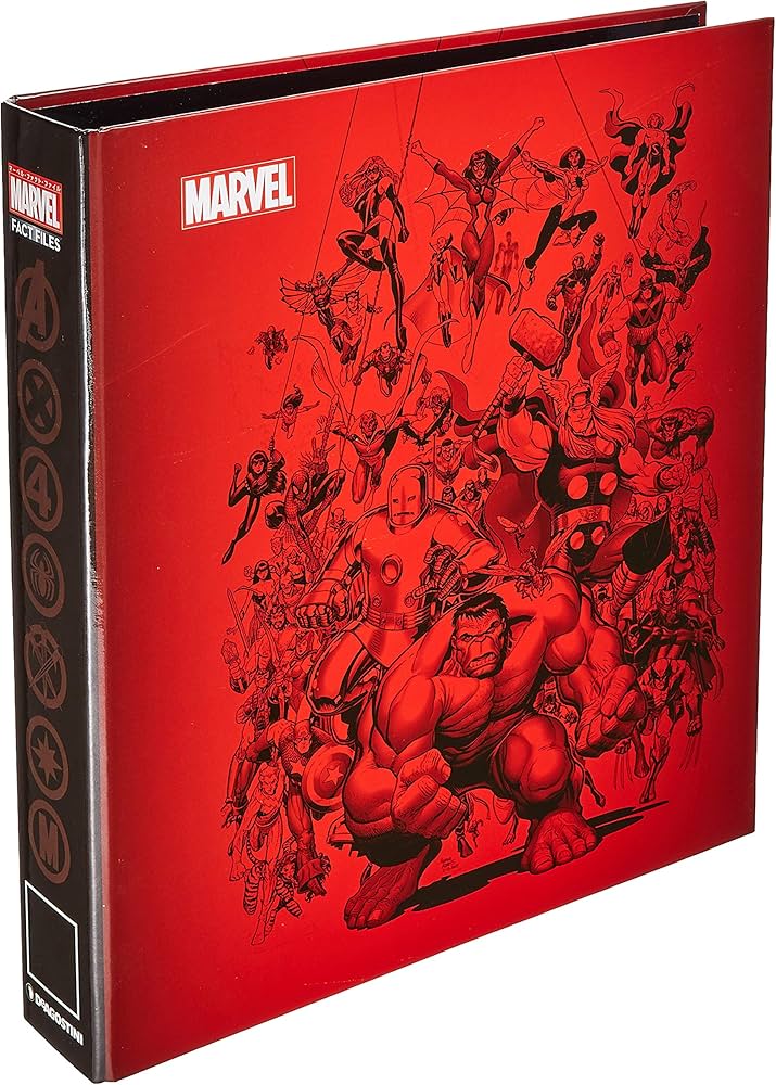 Amazon.co.jp: マーベル・ファクト・ファイル 2冊バインダー [分冊百科