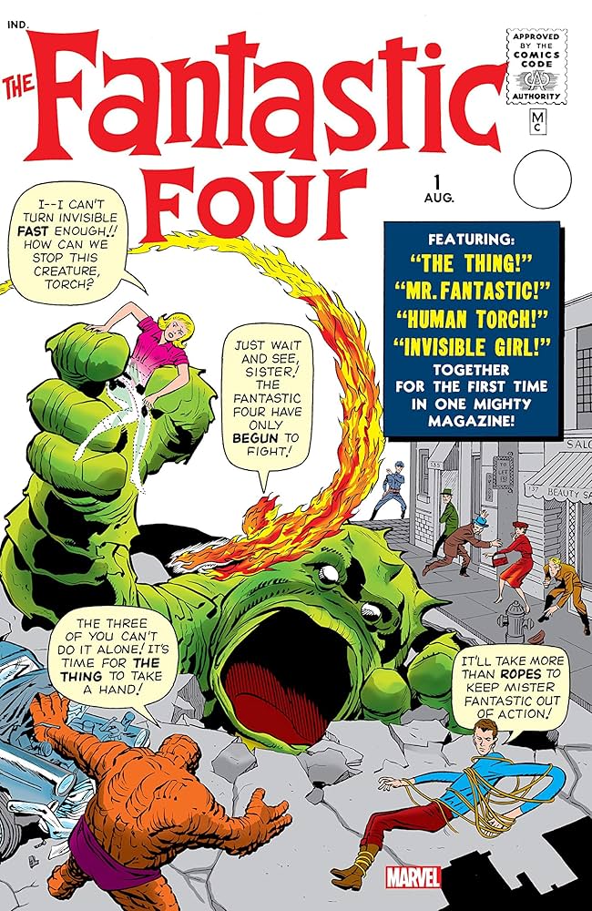 Amazon.com: Fantastic Four (1961-1998) #1: Facsimile Edition